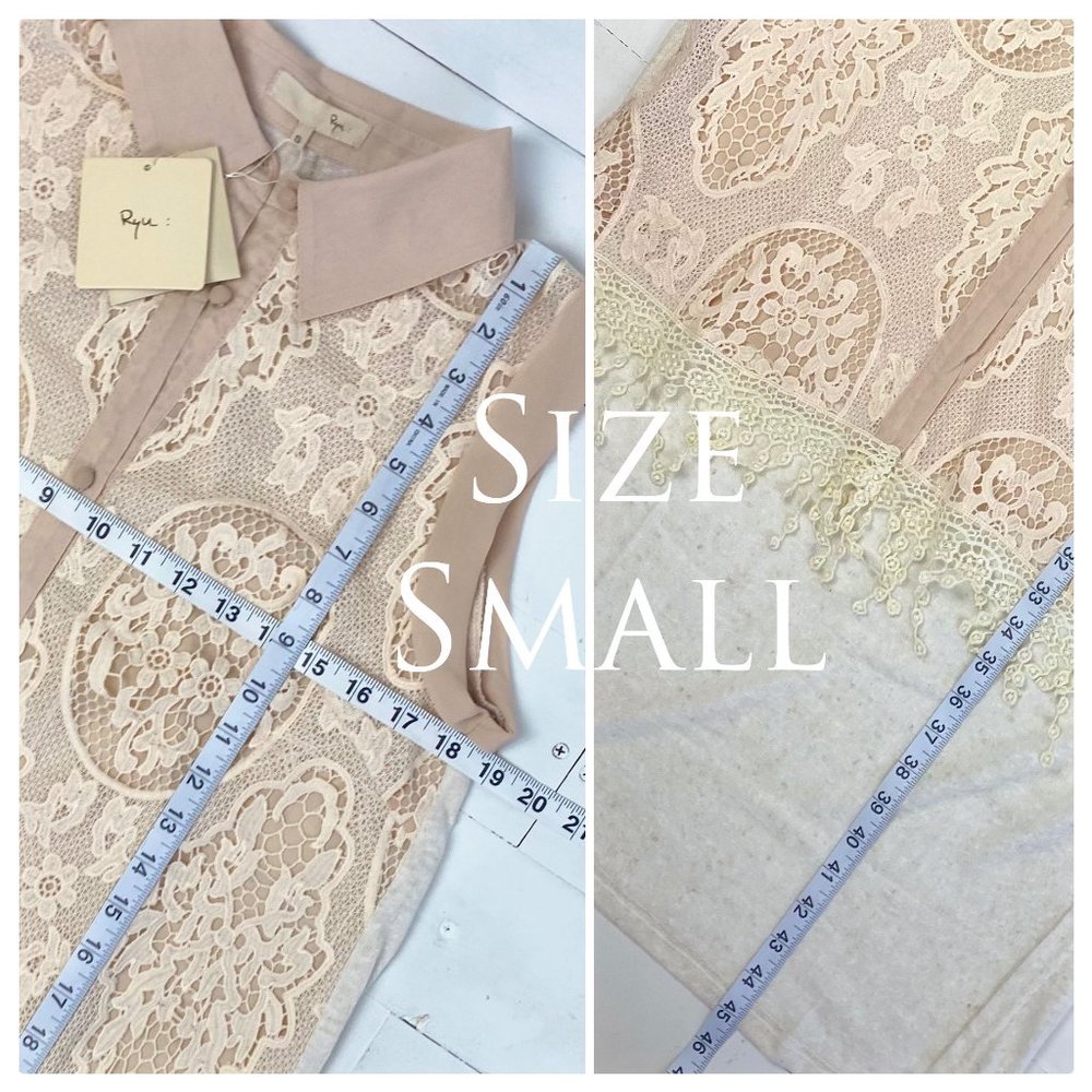 Ryu Long Lace Duster Tunic - Picture 12 of 13